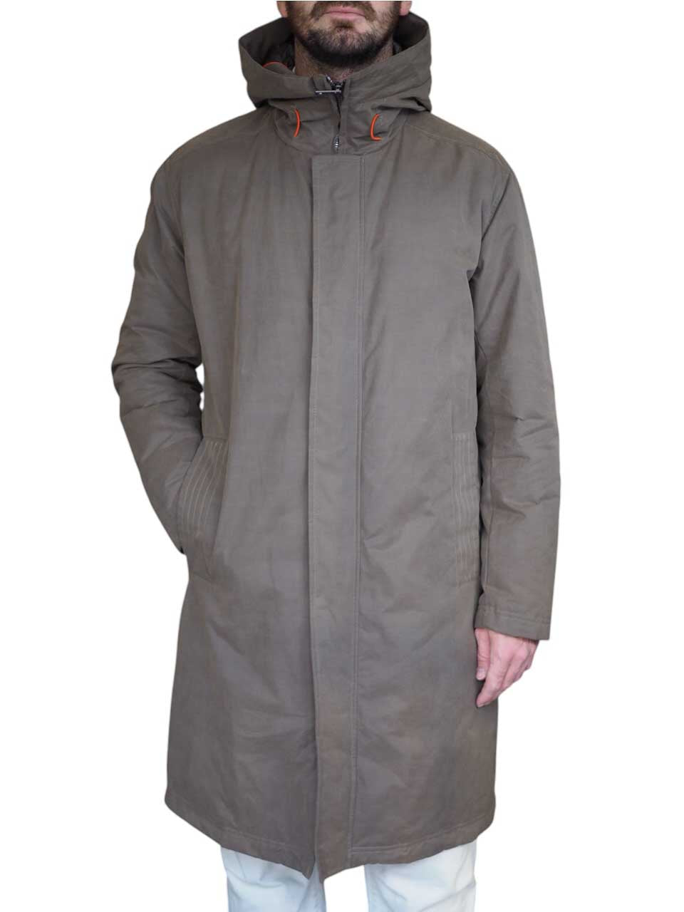 Herno Long Parkas Brown/Beige
