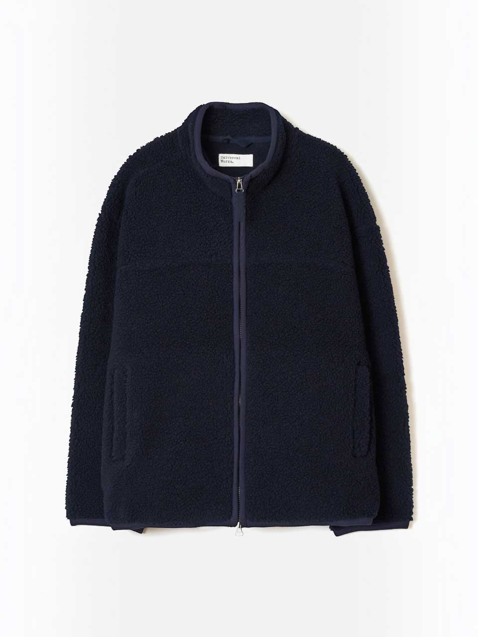 Universal Works Artic Fleece Hep Mountain Jacket Navy