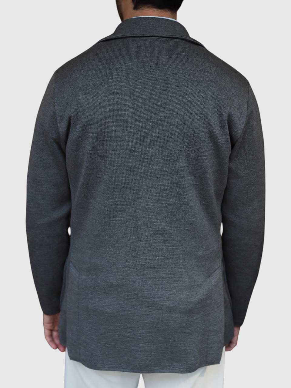Studio 73 Knitted Wool Blazer Grey