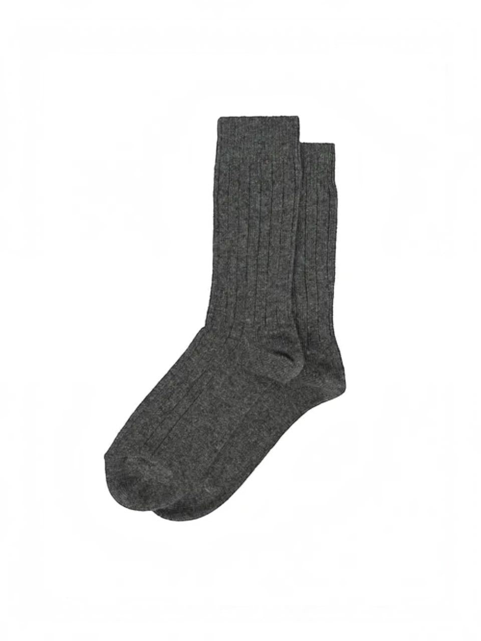 Amanda Christensen Wool sock Cashmere Grey Melange