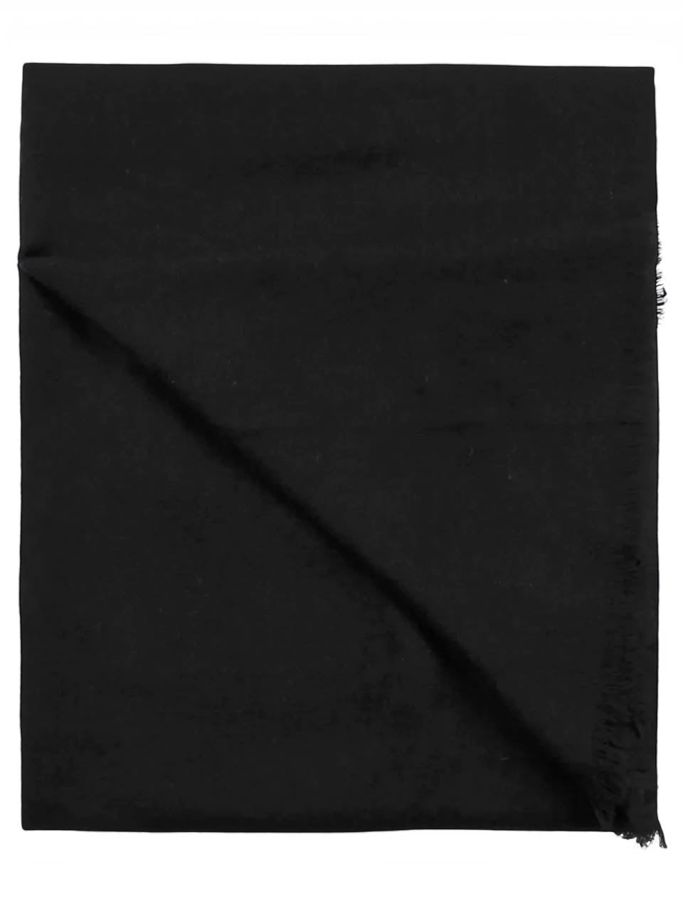 Amanda Christensen Wool scarf 70x180 cm Black