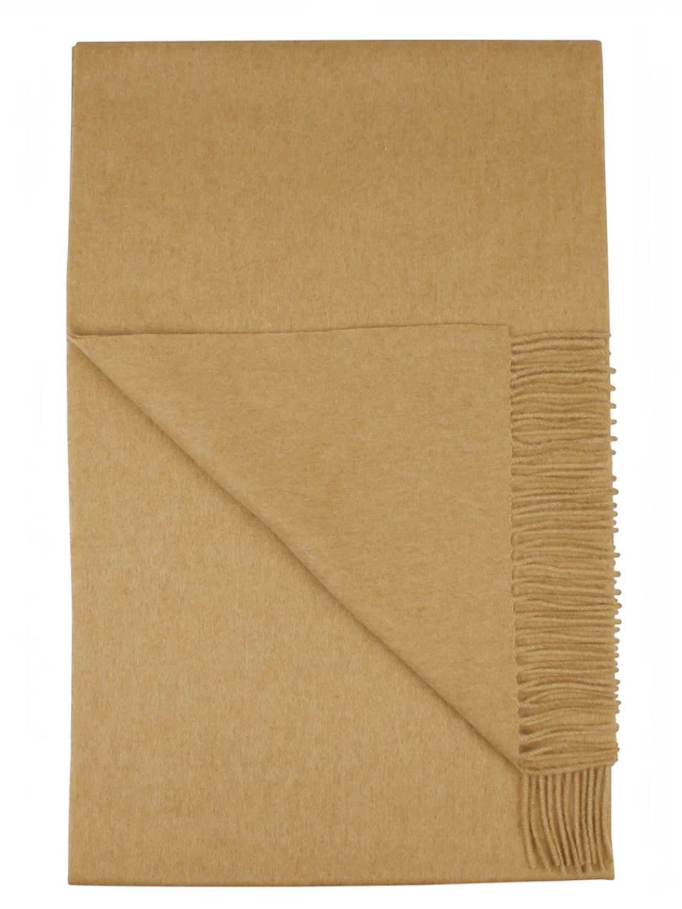 Amanda Christensen Mottled wool scarf, 30 x 180 cm Yellow