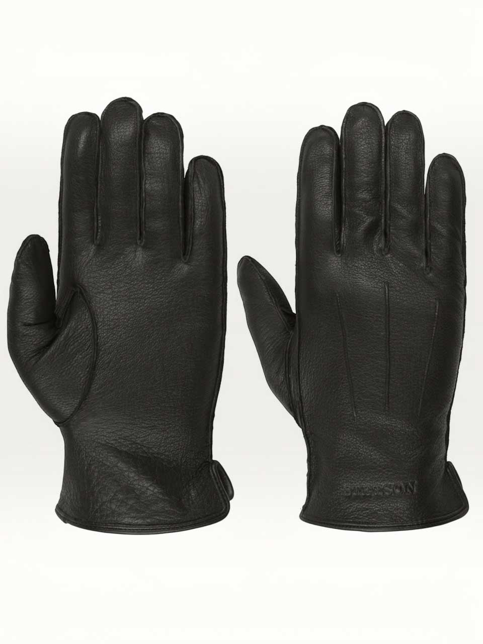 Stetson Classic Uni Goat Leather Gloves Black