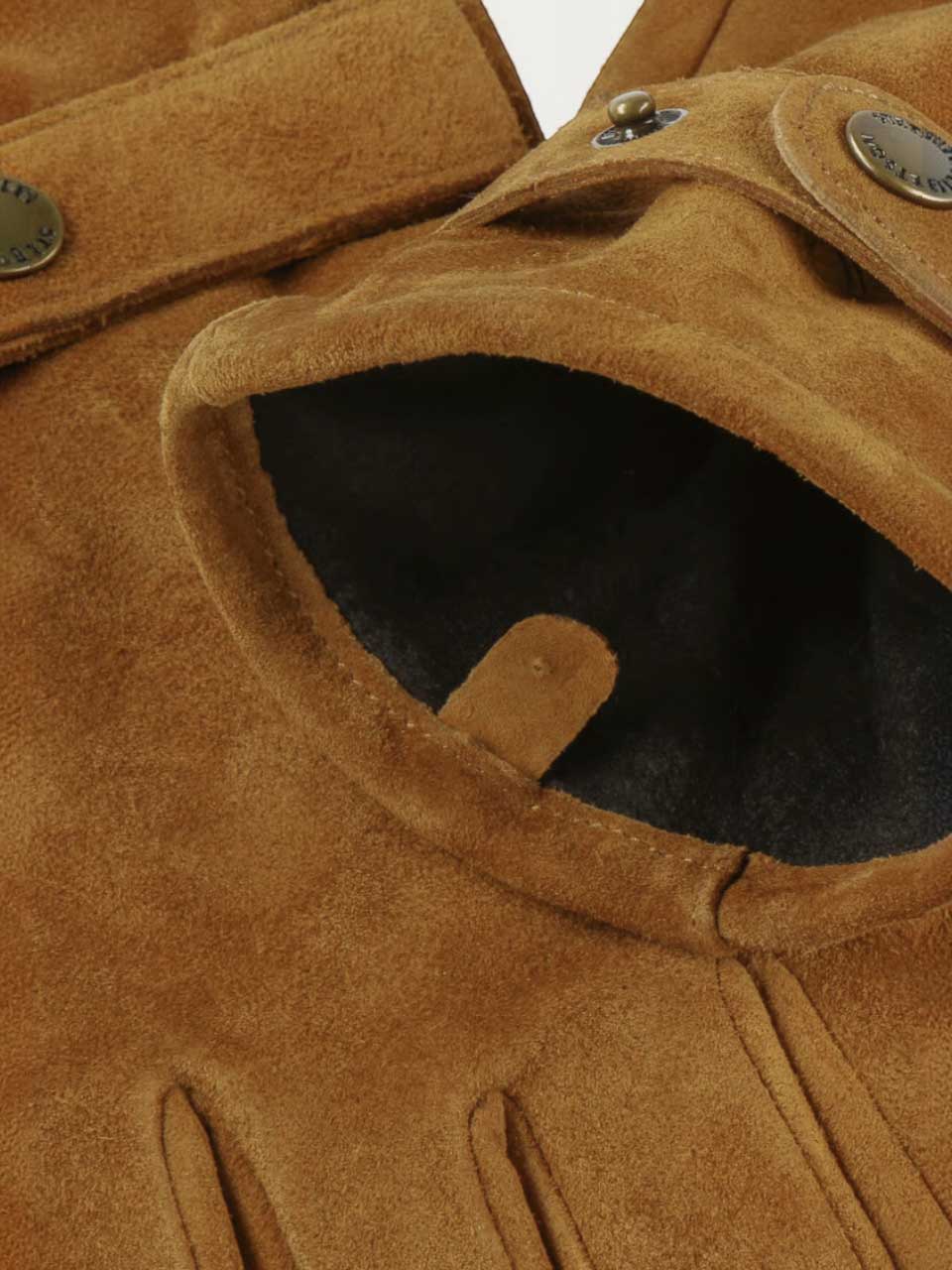 Stetson Revetal Leather Gloves Cognac