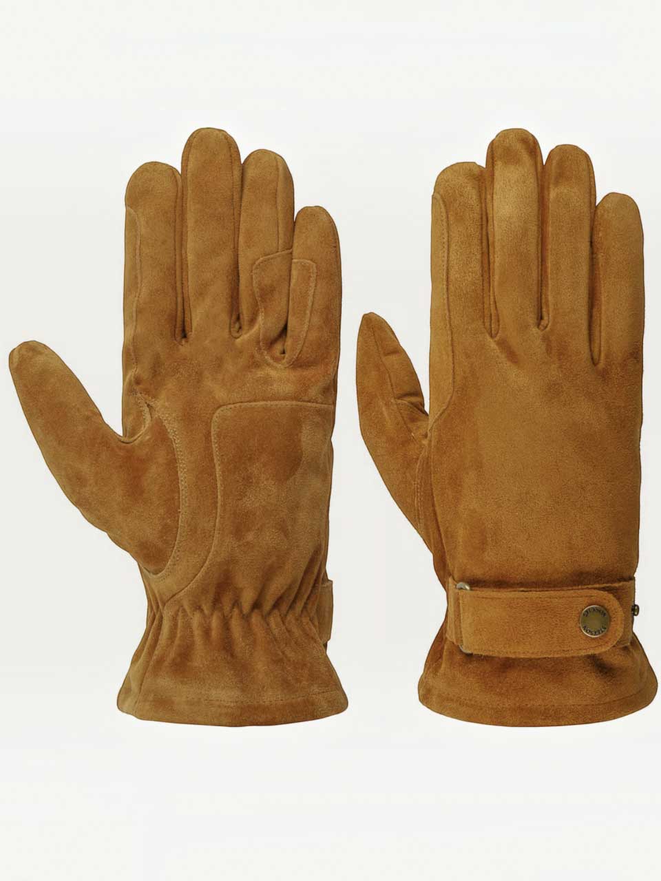 Stetson Revetal Leather Gloves Cognac