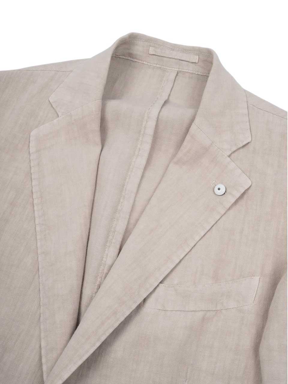 L.B.M. 1911 Linen Blazer Regular Fit Beige