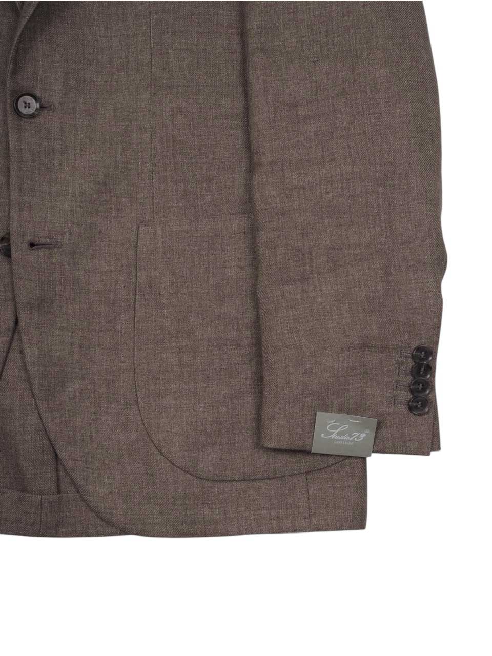 Studio 73 Linen Suit Jacket Brown
