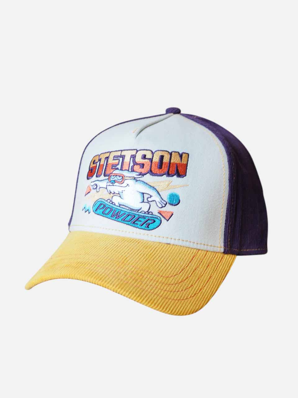 Stetson Cord Powder Trucker Cap