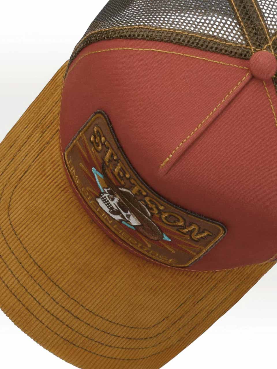 Stetson Cowboy Skull Trucker Cap