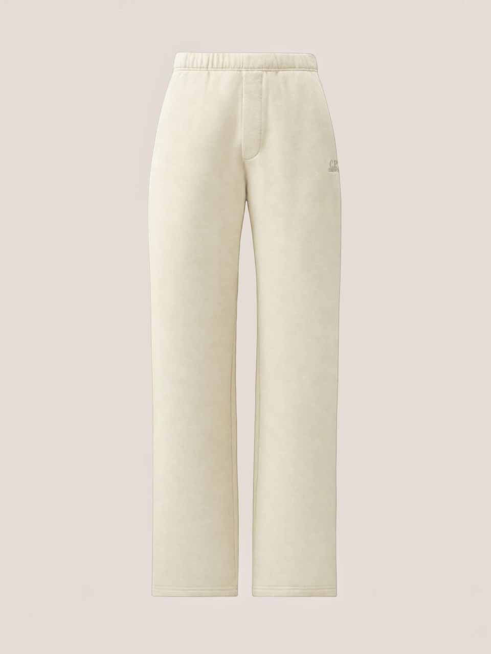 C.P. Company DIAGONAL RAISED FLEECE LOGO SWEATPANTS