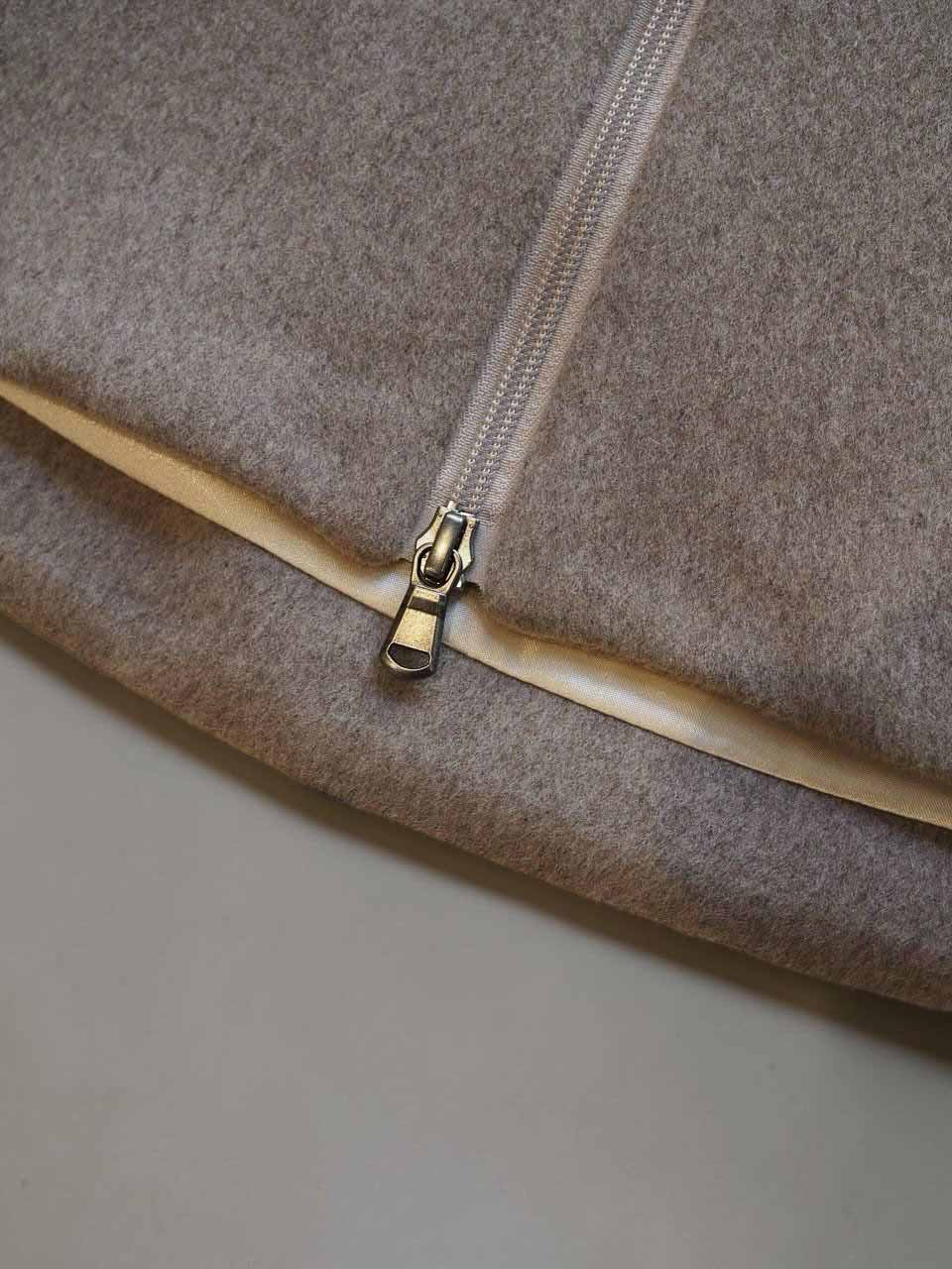 Studio 73 Loro Piana Wool Vest Beige
