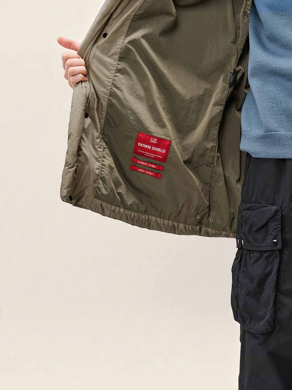 Down Shield Jacket Gunmetal