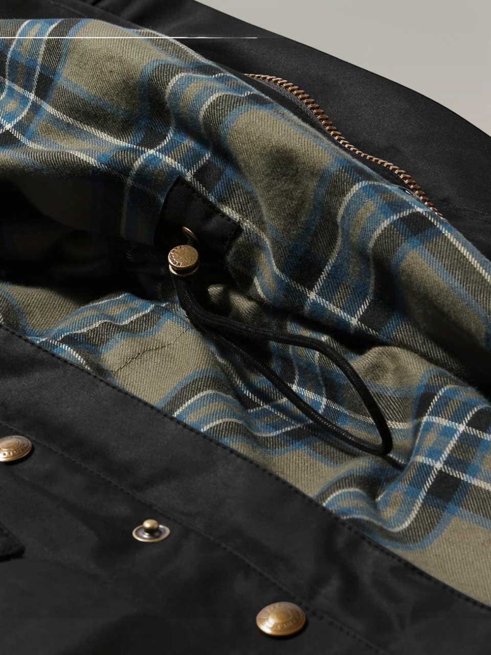 Belstaff Waxed Cotton FIELDMASTER ICON JACKET Black