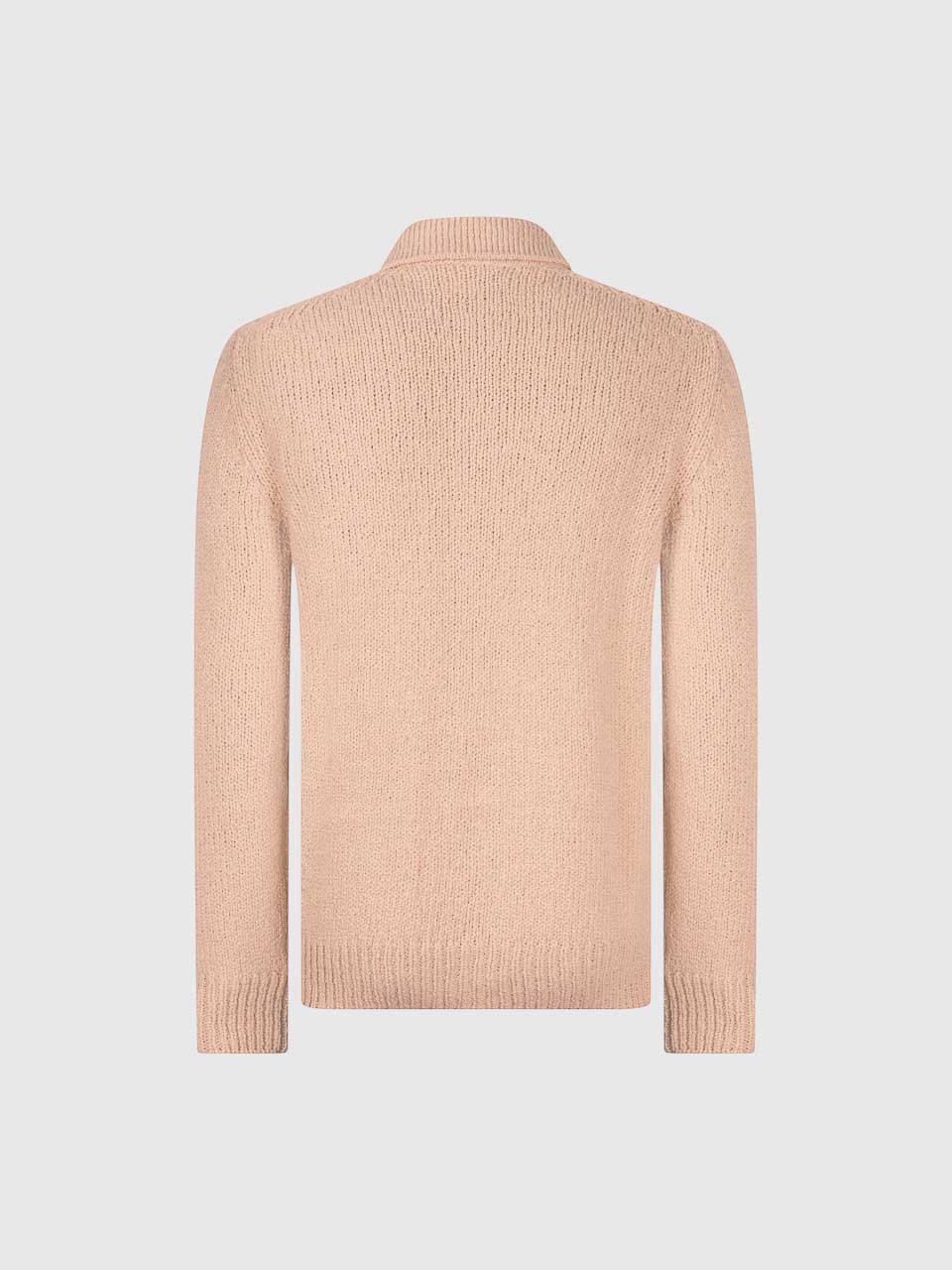 Gran Sasso Knitted Wool Cardigan Beige