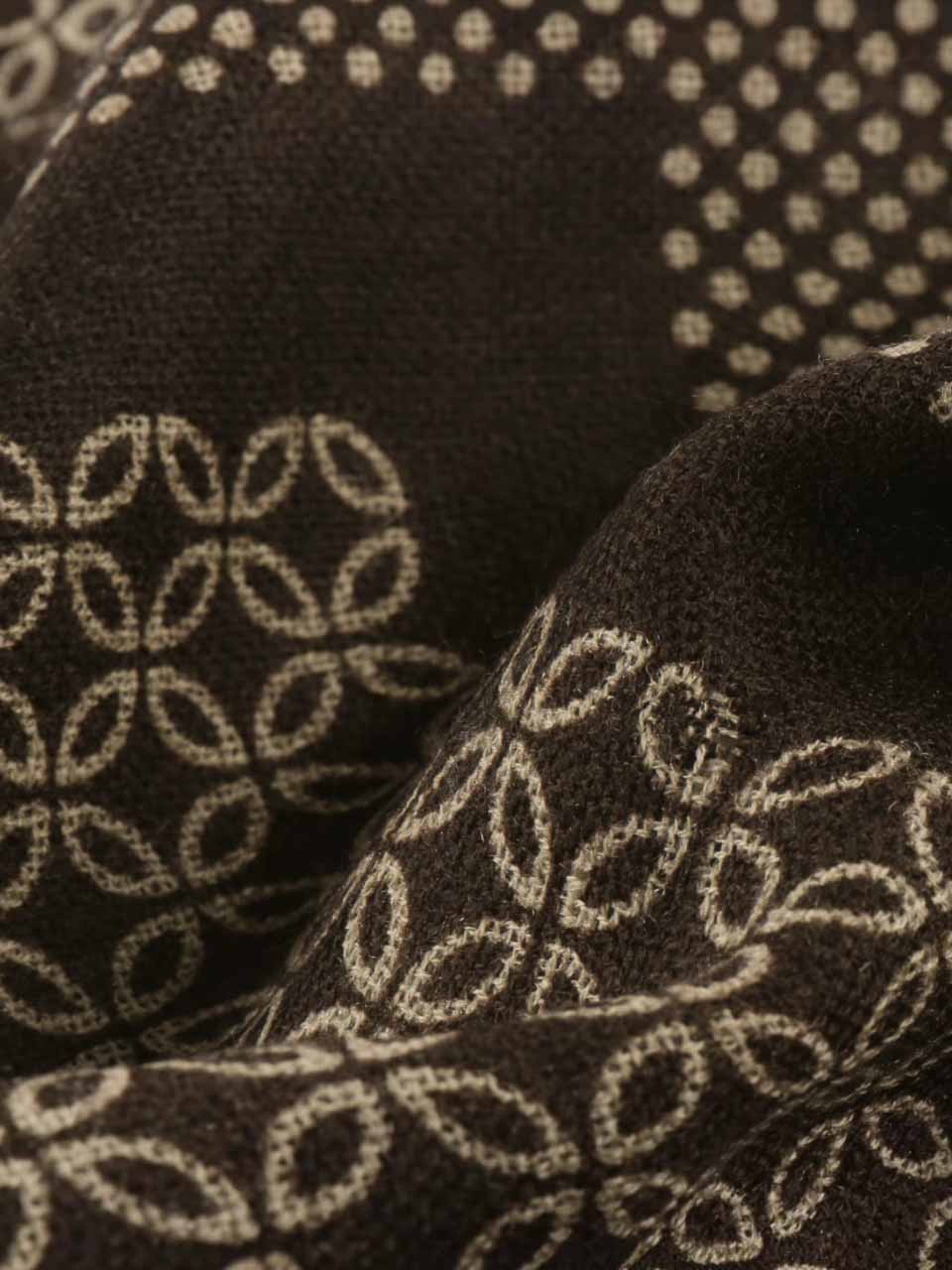 Stetson Faren Wool Scarf Brown