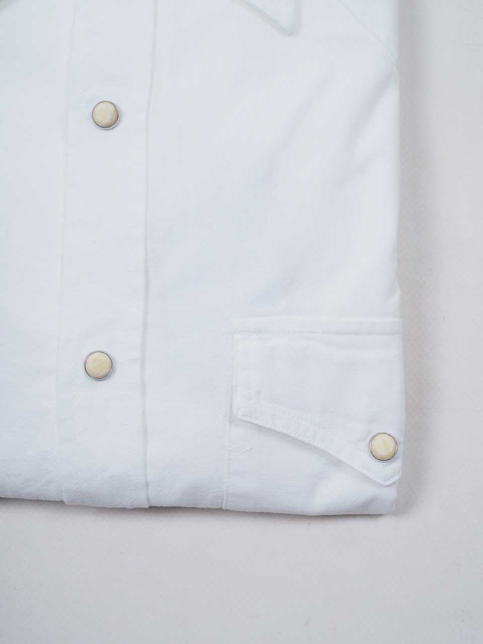Western Cotton Shirt White