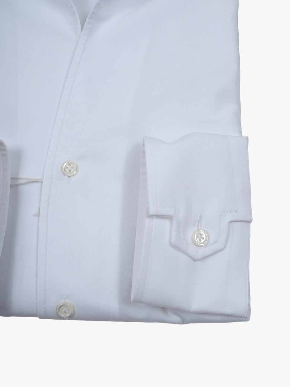 Alessandro Gherardi Double Wing Collar Shirt White