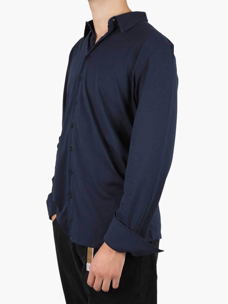 Ayden Prima Cotton Shirt Navy