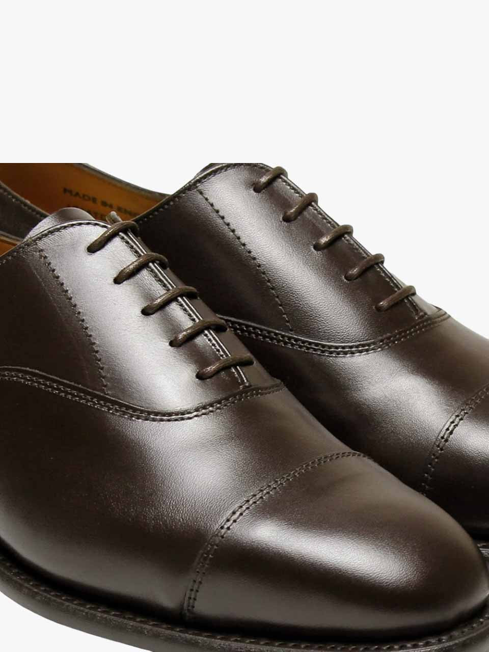 Calf Oxford Rubber Sole Brown