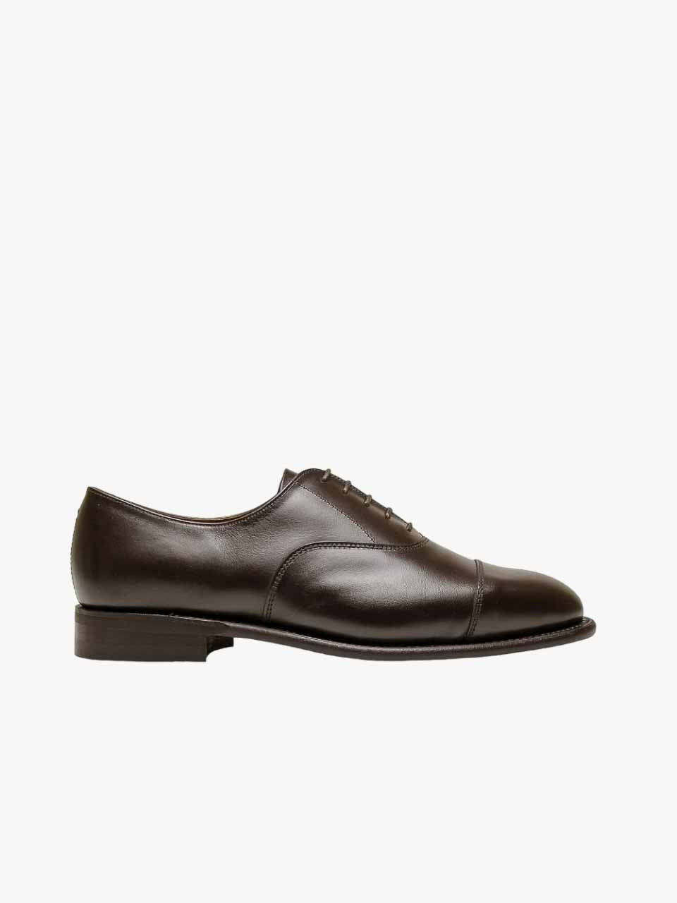 Calf Oxford Rubber Sole Brown