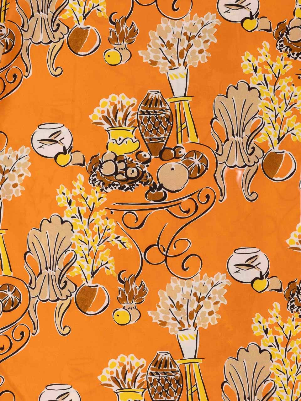 Drôle De Monsieur Short Sleeve Shirt Orange