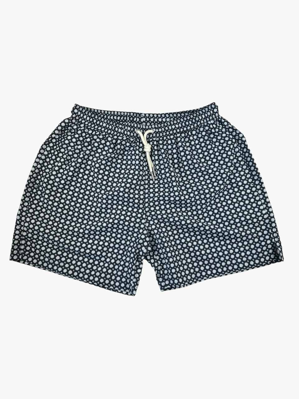 Portia 1924 Swimshorts Blue Floral