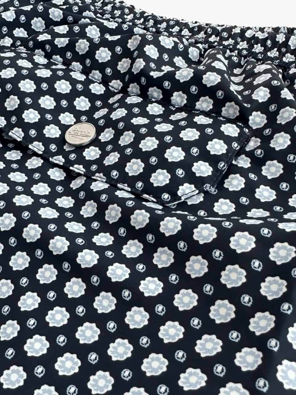 Portia 1924 Swimshorts Blue Floral