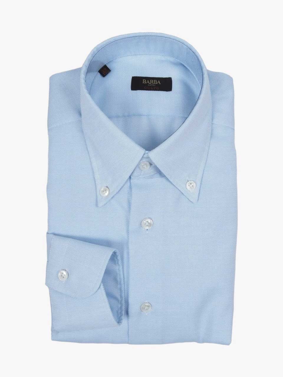 Barba Napoli Culto Button Down Navy