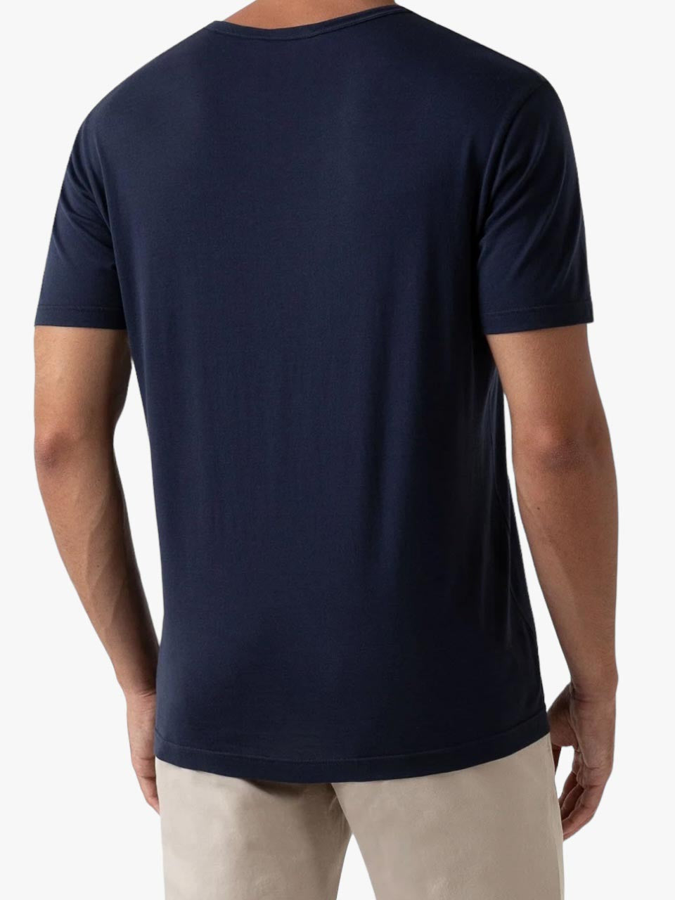 Sunspel Classic Cotton T-Shirt Navy