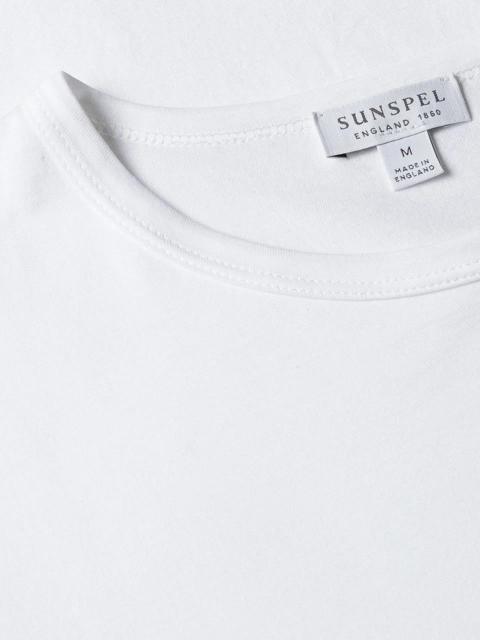 Sunspel Classic Cotton T-Shirt White