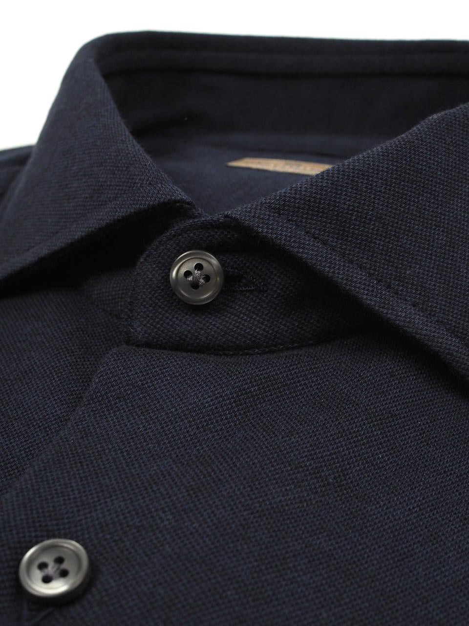 Sonrisa Luxury Cotton Shirt Navy