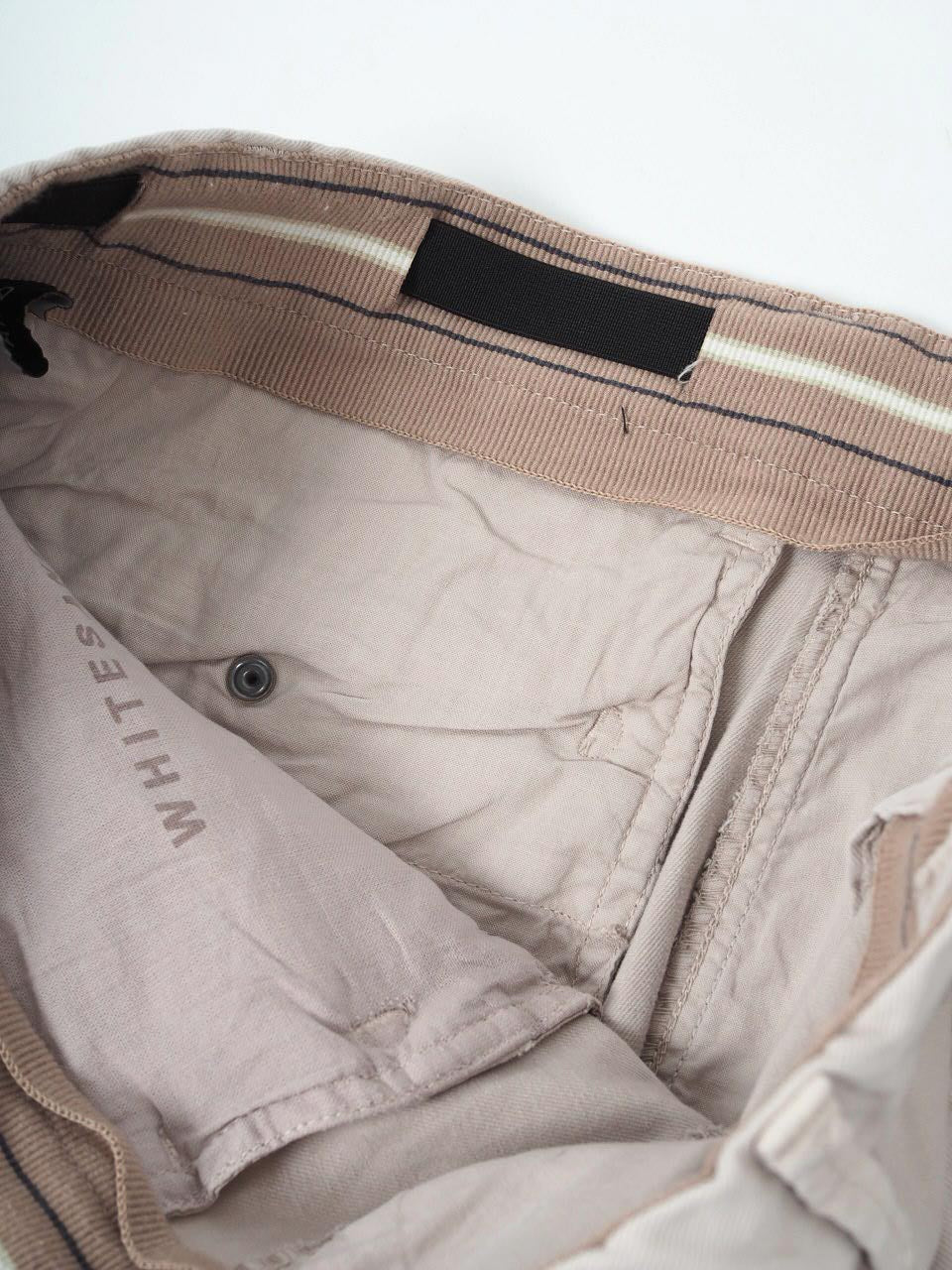 White Sand Cotton Chinos Beige