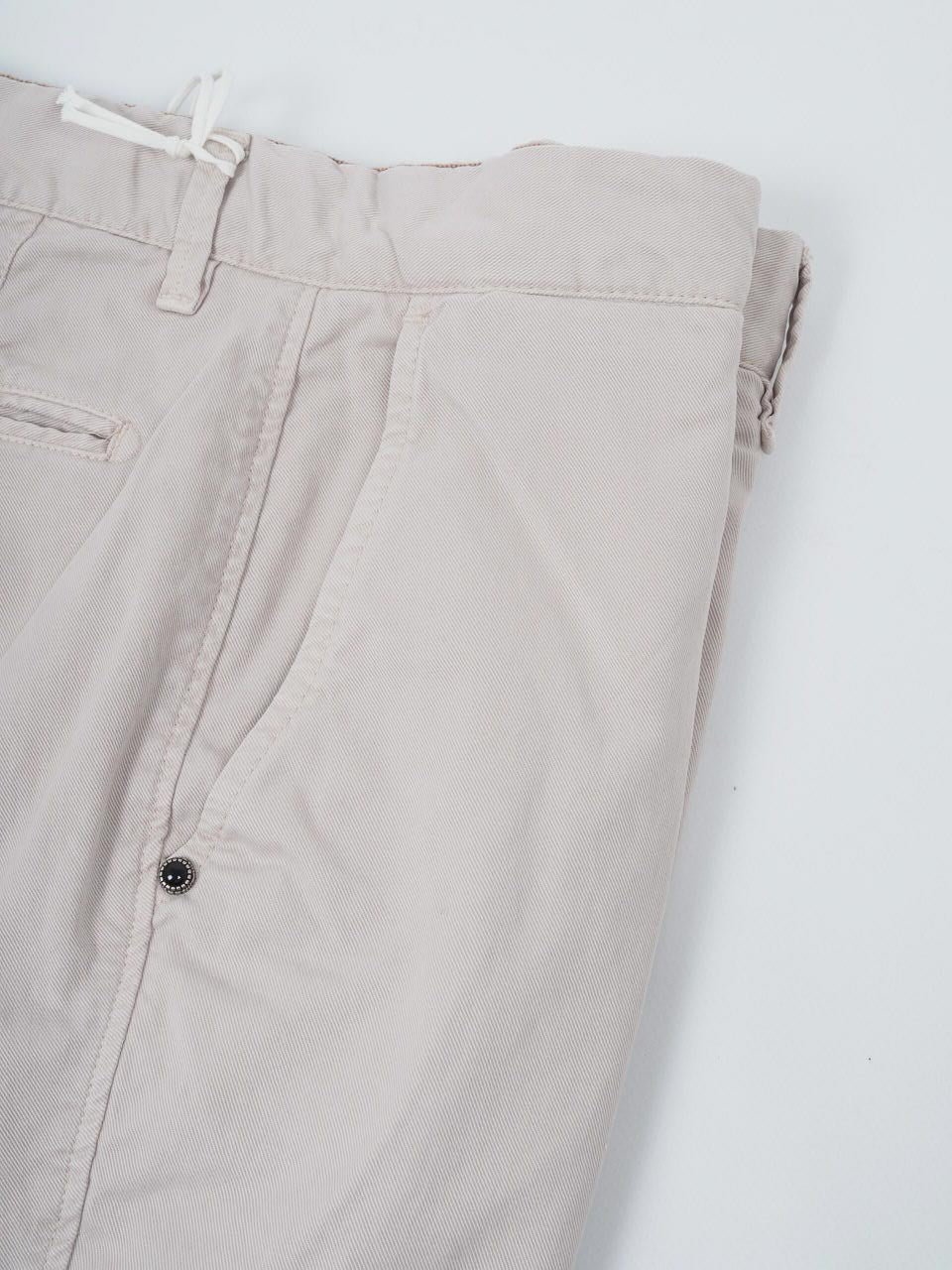 White Sand Cotton Chinos Beige
