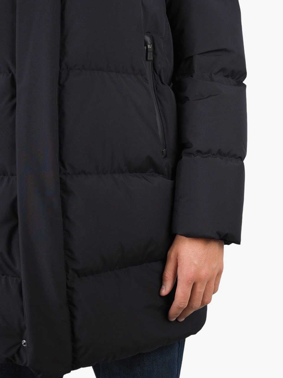 Laminar Long Down Jacket Black