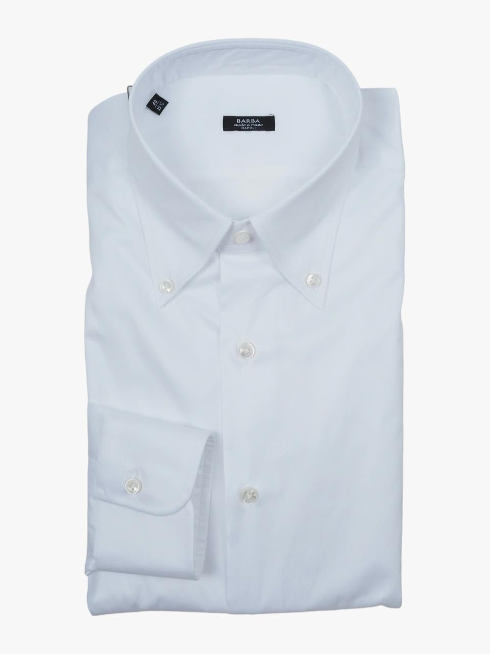 Barba Napoli Button Down Shirt White