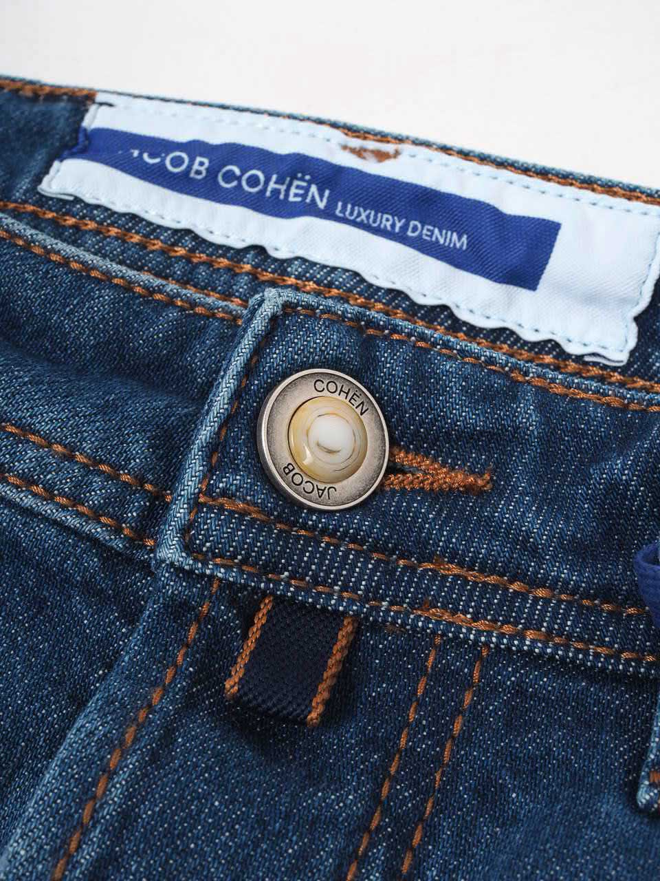 Washed Denim Blue Jeans Bard