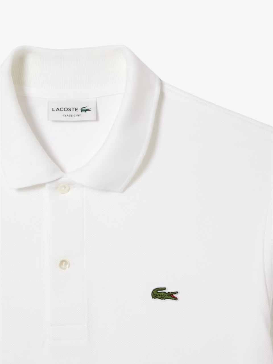 Lacoste Polo Shirt Classic Fit White