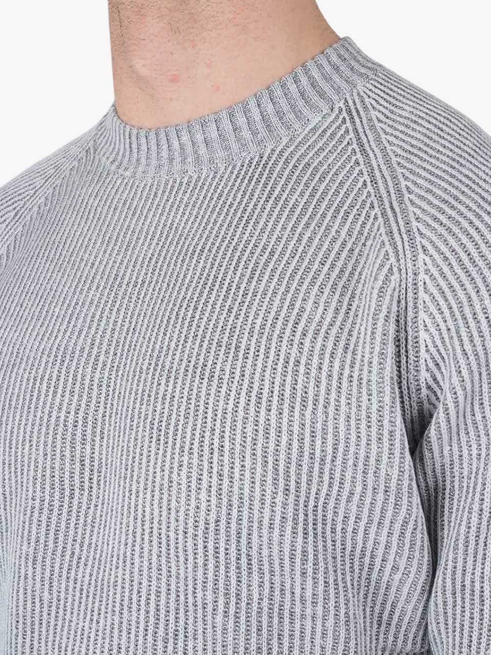 Linen Cotton Crew Neck Olive