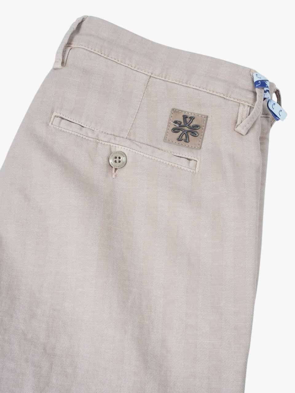 Cotton Linen Trousers Bobby Beige
