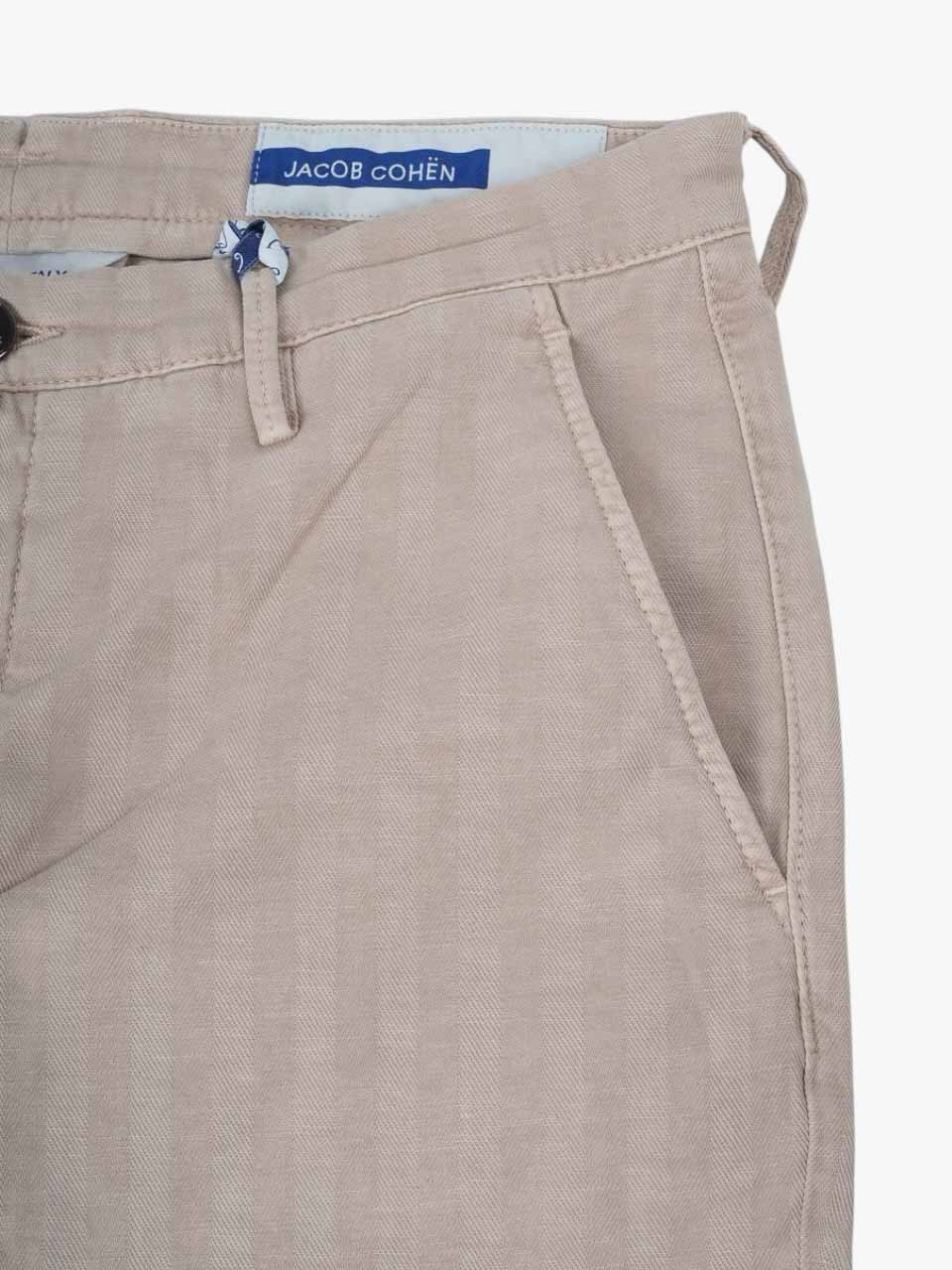 Cotton Linen Trousers Bobby Beige