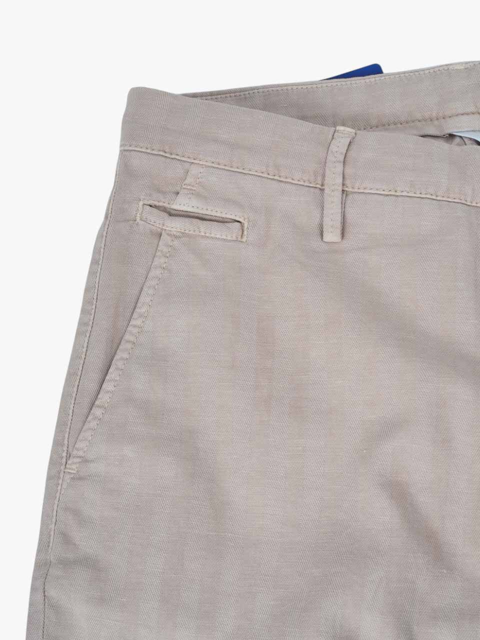 Cotton Linen Trousers Bobby Beige