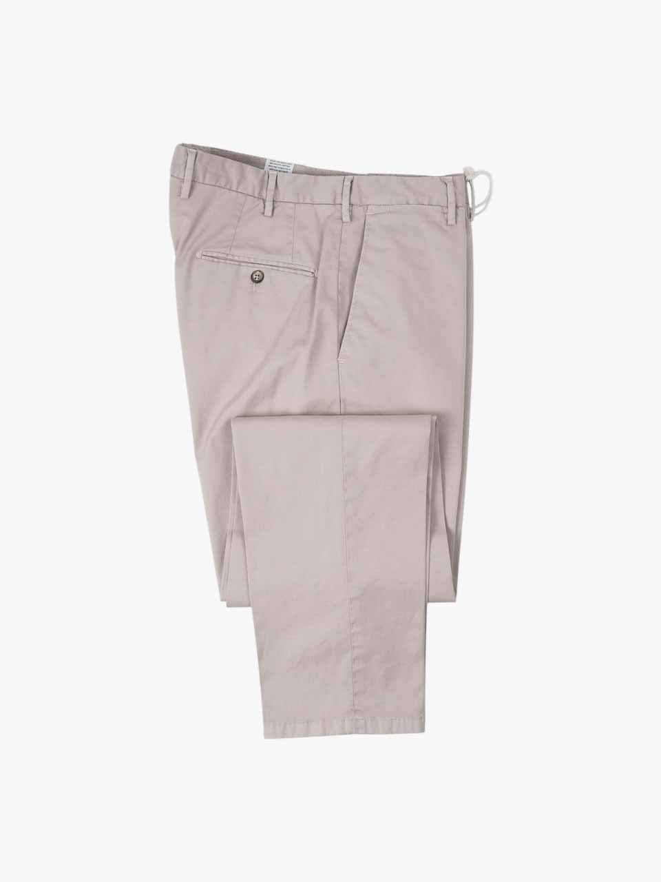 Cotton Trousers Beige