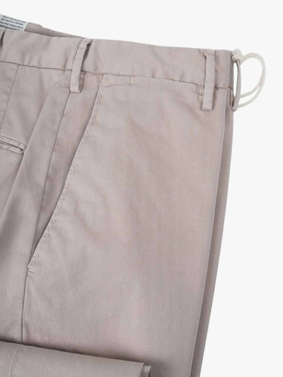 Cotton Trousers Beige
