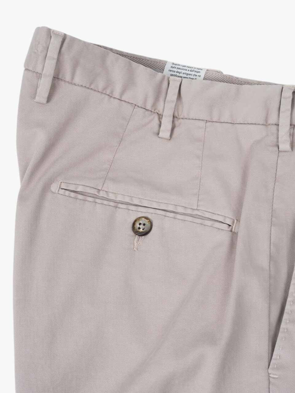 Cotton Trousers Beige