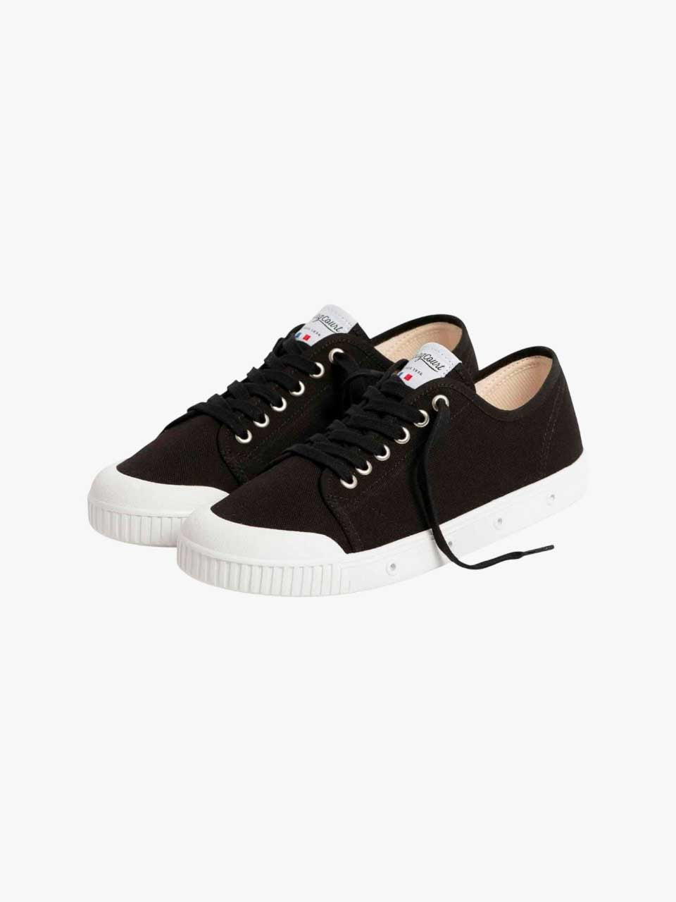 Canvas Trainer Shoe Black
