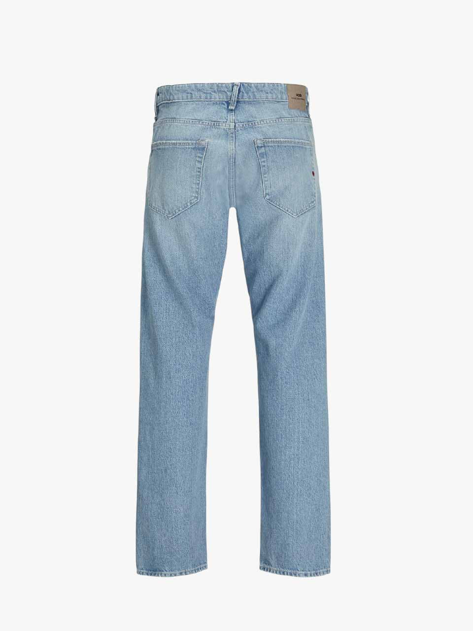 R.D.D. Washed Light Denim Blue Jeans Relaxed