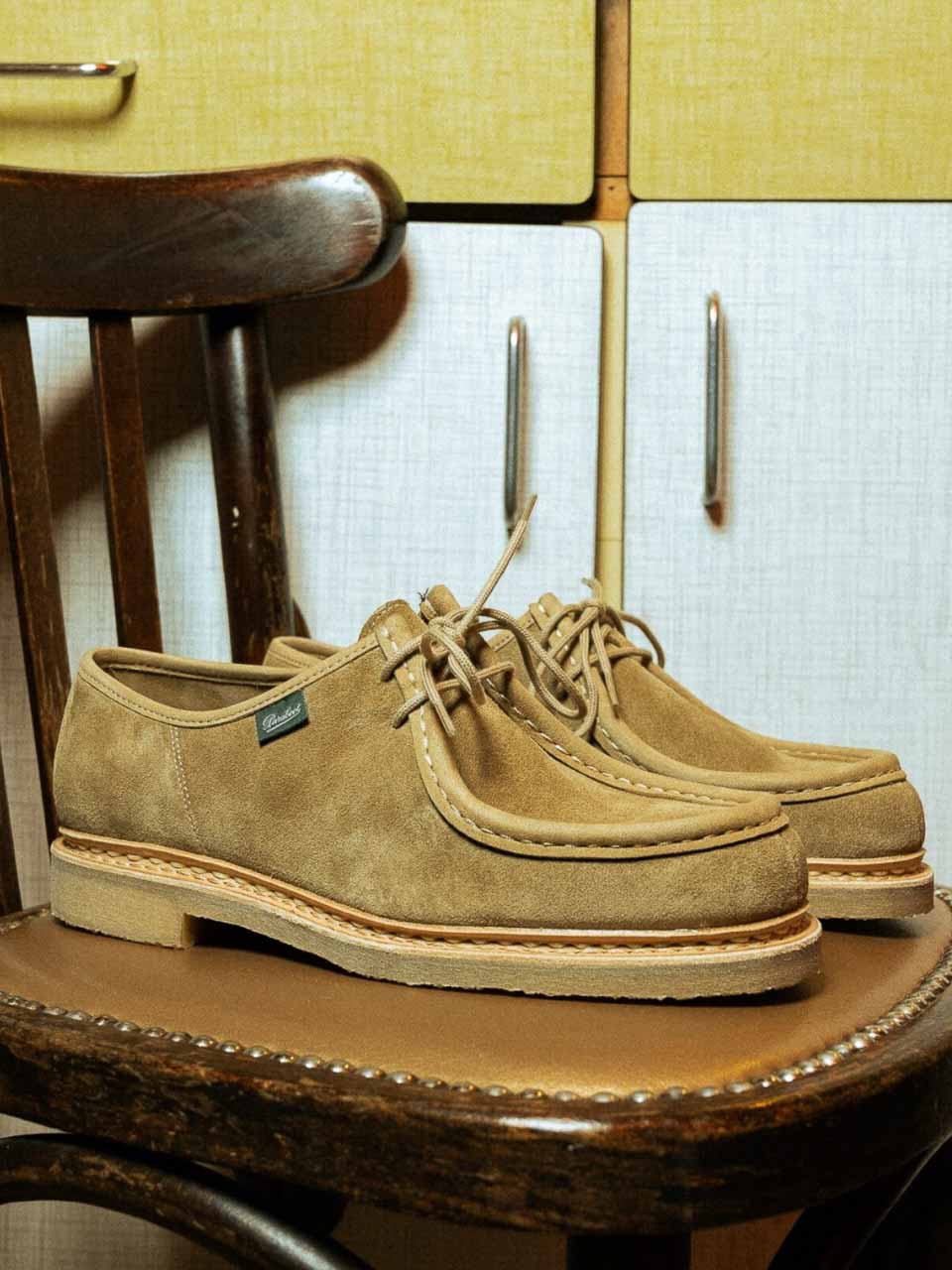 Micka/Ario Suede Derby Shoe Sand