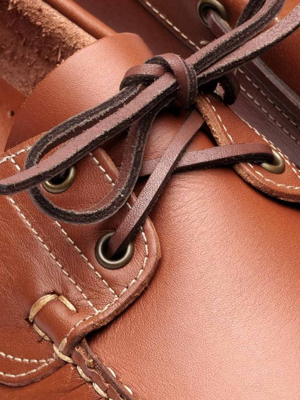 Barth Boat Leather Shoe Cognac