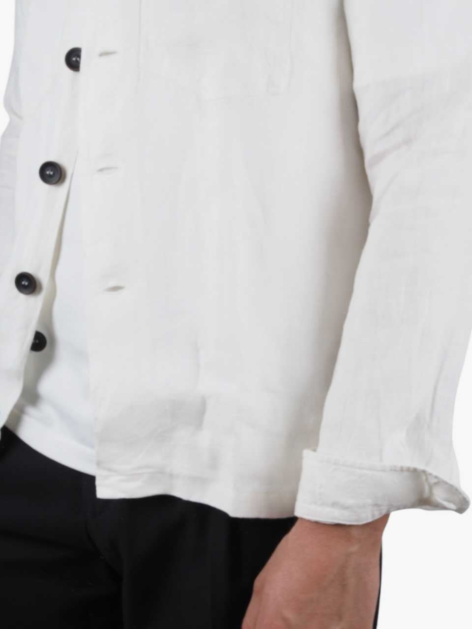 Linen Overshirt White