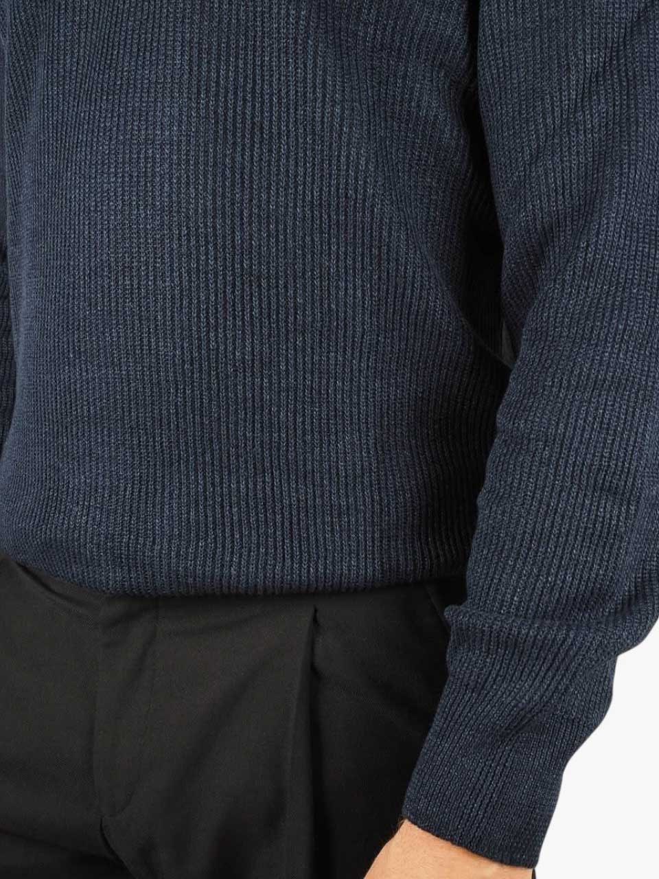 Knitted Popover Blue